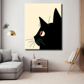 Paint by Numbers Black Cat Portraits